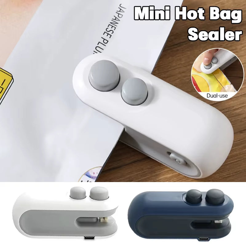 Handheld Mini Heat Bag Sealing Machine for Food Packaging and Plastic Sealing