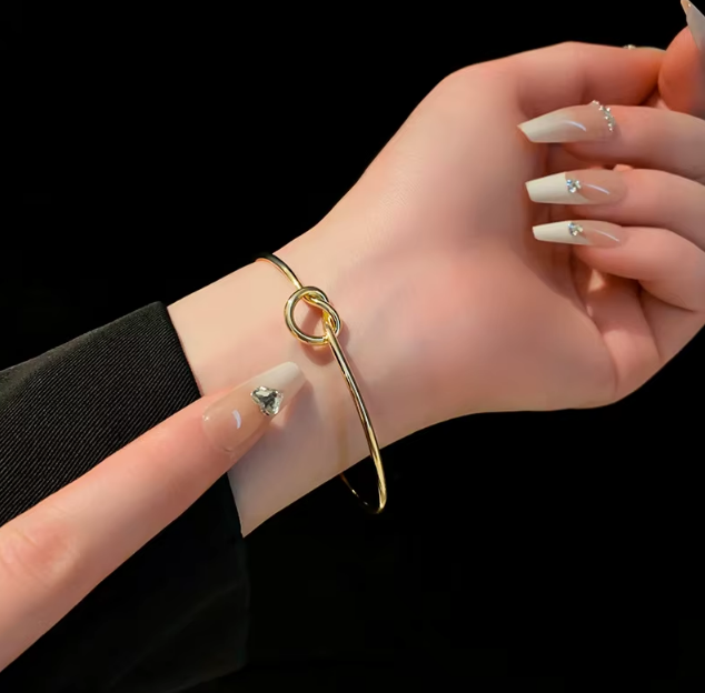 The Revliss "Aurelia" Molten Textured Cuff - Gold & Silver